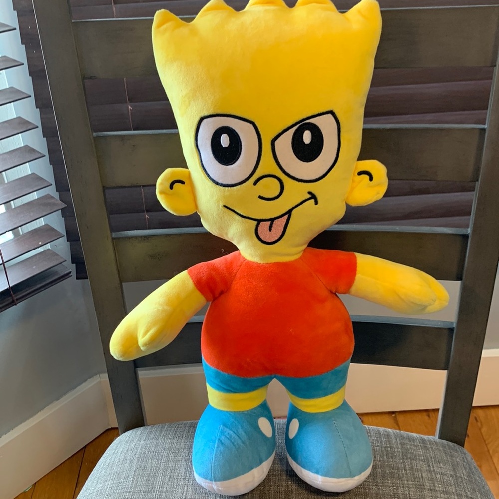The Simpsons Bart Simpson plush